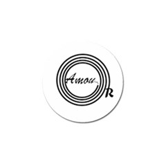 Amour Golf Ball Marker (4 Pack) by WELCOMEshop