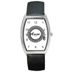 Amour Barrel Style Metal Watch by WELCOMEshop