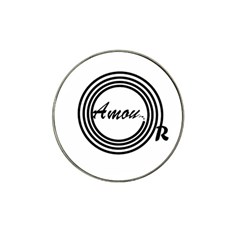 Amour Hat Clip Ball Marker (4 Pack) by WELCOMEshop