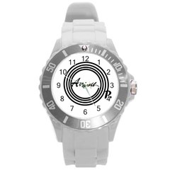 Amour Round Plastic Sport Watch (l)