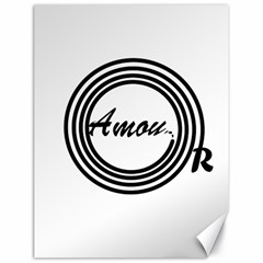 Amour Canvas 18  X 24 