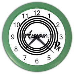 Amour Color Wall Clock