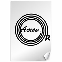 Amour Canvas 24  X 36 