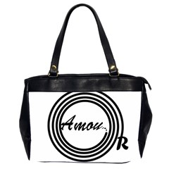 Amour Oversize Office Handbag (2 Sides)