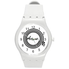 Amour Round Plastic Sport Watch (m)