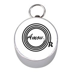 Amour Mini Silver Compasses