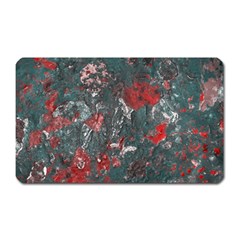 Multicolored Surface Texture Print Magnet (rectangular) by dflcprintsclothing