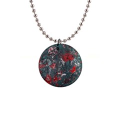 Multicolored Surface Texture Print 1  Button Necklace by dflcprintsclothing