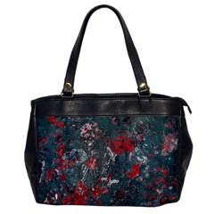 Multicolored Surface Texture Print Oversize Office Handbag by dflcprintsclothing