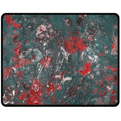 Multicolored Surface Texture Print Fleece Blanket (medium) 