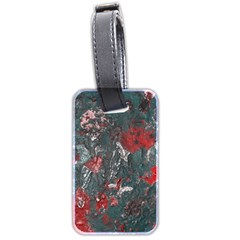 Multicolored Surface Texture Print Luggage Tag (two Sides) by dflcprintsclothing