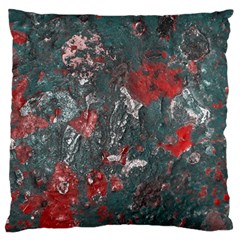 Multicolored Surface Texture Print Large Cushion Case (two Sides)