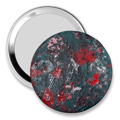 Multicolored Surface Texture Print 3  Handbag Mirrors