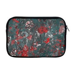 Multicolored Surface Texture Print Apple Macbook Pro 17  Zipper Case