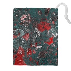 Multicolored Surface Texture Print Drawstring Pouch (4xl) by dflcprintsclothing