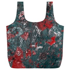 Multicolored Surface Texture Print Full Print Recycle Bag (xxl) by dflcprintsclothing