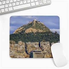 Atenas Aerial View Cityscape Photo Large Mousepads by dflcprintsclothing