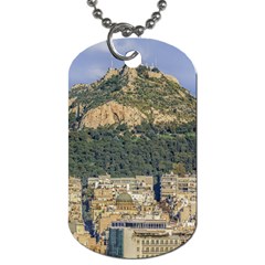 Atenas Aerial View Cityscape Photo Dog Tag (two Sides) by dflcprintsclothing