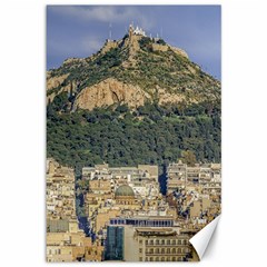 Atenas Aerial View Cityscape Photo Canvas 12  X 18 