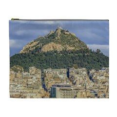 Atenas Aerial View Cityscape Photo Cosmetic Bag (xl) by dflcprintsclothing