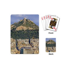 Atenas Aerial View Cityscape Photo Playing Cards Single Design (mini) by dflcprintsclothing