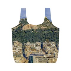 Atenas Aerial View Cityscape Photo Full Print Recycle Bag (m)