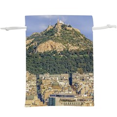 Atenas Aerial View Cityscape Photo  Lightweight Drawstring Pouch (xl) by dflcprintsclothing