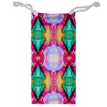 Colorful Abstract Painting E Jewelry Bag Front