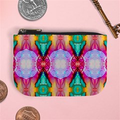 Colorful Abstract Painting E Mini Coin Purse by gloriasanchez