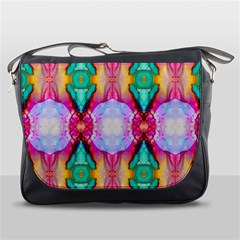 Colorful Abstract Painting E Messenger Bag by gloriasanchez