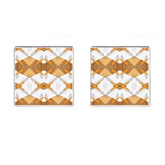 Abstract African Pattern Cufflinks (square) by gloriasanchez