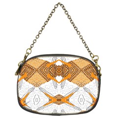 Abstract African Pattern Chain Purse (two Sides)