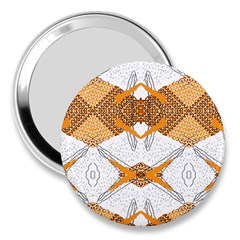 Abstract African Pattern 3  Handbag Mirrors by gloriasanchez