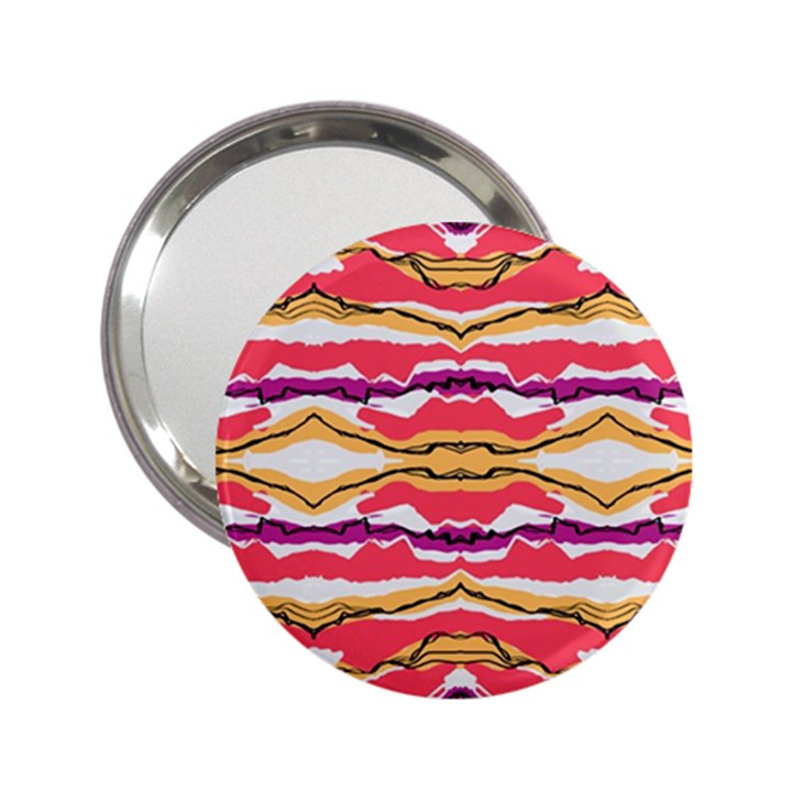 Earth Boho Print 2.25  Handbag Mirrors