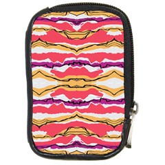 Earth Boho Print Compact Camera Leather Case