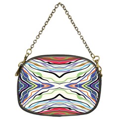 Bohemian Colorful Pattern B Chain Purse (two Sides)