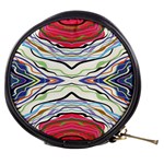 Bohemian Colorful Pattern B Mini Makeup Bag Front