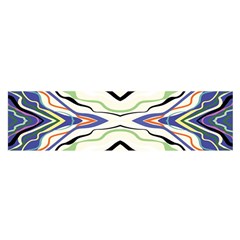 Bohemian Colorful Pattern B Satin Scarf (oblong) by gloriasanchez