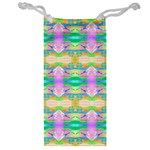 Colorful Neon Pattern  Jewelry Bag Front