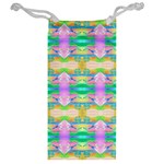 Colorful Neon Pattern  Jewelry Bag Back