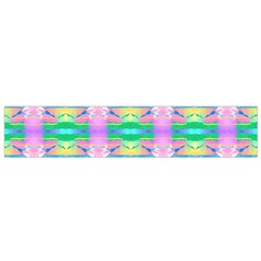 Colorful Neon Pattern  Small Flano Scarf