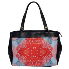 Chic Boho Print E Oversize Office Handbag