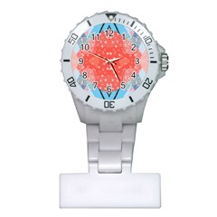 Chic Boho Print E Plastic Nurses Watch