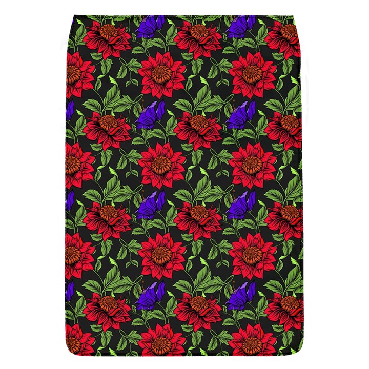 Spanish Passion Floral Pattern Removable Flap Cover (S)