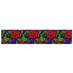 Spanish Passion Floral Pattern Small Flano Scarf