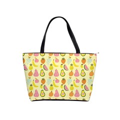 Tropical Fruits Pattern  Classic Shoulder Handbag by gloriasanchez