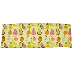 Tropical Fruits Pattern  Body Pillow Case Dakimakura (two Sides) by gloriasanchez