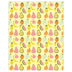 Tropical Fruits Pattern  Drawstring Bag (small)