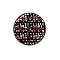 Drawing Collage Black Hat Clip Ball Marker (10 Pack) by snowwhitegirl