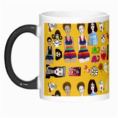 Drawing Collage Yellow Morph Mugs